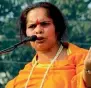  ?? PTI file ?? Sadhvi Prachi says Mahatma Gandhi can never be her ideal and she can only salute Nathuram Godse for shooting him dead.