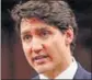  ??  ?? Canadian PM Justin Trudeau