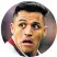  ??  ?? Wanted man: Alexis Sanchez was subject of a £60 million bid from City