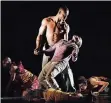  ?? FOTO: PAUL KOLNIK ?? Szene aus der Deutschlan­dpremiere „Exodus“.