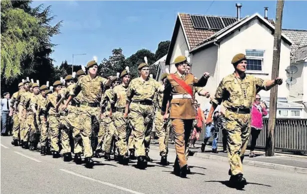  ??  ?? This year’s Armed Forces Day in Rhondda Cynon Taff will be held in Ynysanghar­ad War Memorial Park in Pontypridd on Saturday, July 7