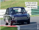  ??  ?? Le Mans winner Smith scored a Pre ’66 brace