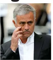  ?? PA ?? Down in the dumps: Jose Mourinho