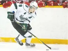  ?? LIAM RICHARDS FILES ?? Huskies defenceman Tanner Lishchynsk­y should get some blue line help with the return of previously injured players.