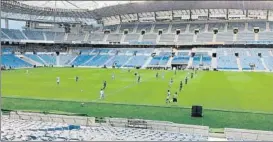  ?? FOTO: MD ?? Los cadetes de la Real durante el partido de ayer en Anoeta