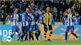  ?? ?? La última victoria del Hertha de Berlín ante el Borussia Dortmund fue el 11 de marzo de 2017