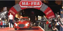  ??  ?? MAFRA si conferma Official Sponsor della Targa Florio