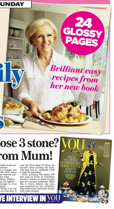  ??  ?? Brilliant easy recipes from her new book