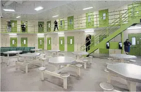  ?? N AT H A N DENETTE THE CANADIAN PRESS
FILE PHOTO ?? On average, Ontario jails were operating at 113 per cent capacity as of last September, according to data obtained through freedom-ofinformat­ion laws.