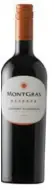  ??  ?? MontGras Reserva 2013 Cabernet Sauvignon $11.95 (Chile) Spicy aromas hint of blackberry, cedar and plum and the flavours accent mellow smoky black cherry, blackberry, vanilla and violet. A big-hearted red! LCBO #619205 Food suggestion: Pan-seared...