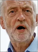  ??  ?? ‘HYPOCRISY’: Jeremy Corbyn