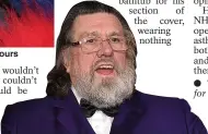  ??  ?? Backing the NHS… Ricky Tomlinson