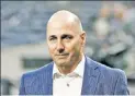  ??  ?? BRIAN CASHMAN GM confident in his ballclub.