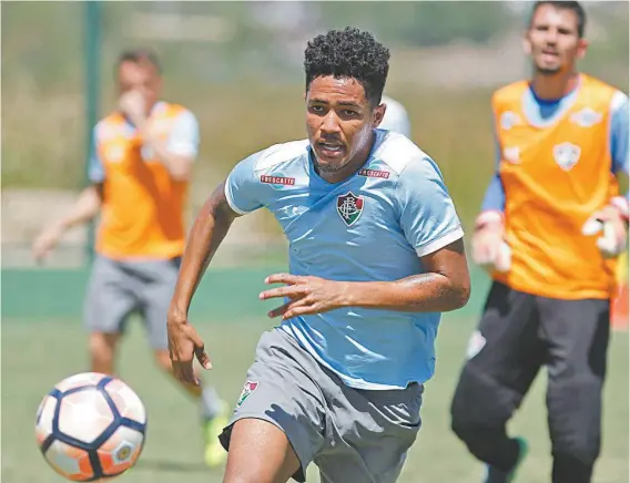  ?? NELSON PEREZ/FLUMINENSE ?? Zagueiro Nogueira terá mais uma chance como titular na partida de hoje