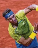  ?? AP ?? Rafael Nadal has dealt with chronic foot pain and a rib injury this season but also won the Australian Open. Now he’s in the hunt for his 14th French Open title.