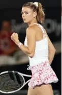  ??  ?? Camila Giorgi italiana di macerata
(ma il papà Sergio, che è anche il suo allenatore, è argentino), 26 anni, dopo aver litigato con la Federazion­e tennis ha appena fatto pace, e può tornare “azzurra”.