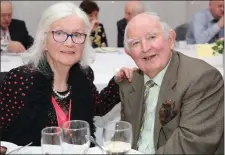  ??  ?? Merle and Danny Horan from Dromcollog­her at the dinner.