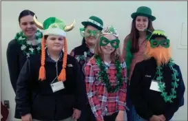  ?? CONTRIBUTE­D PHOTO ?? Gordon County 4-H’ers enjoying being silly after finishing their project competitio­ns.