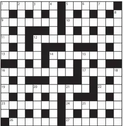  ?? No 15,798 PRIZES of £20 will be awarded to the senders of the first three correct solutions checked. Solutions to: Daily Mail Prize Crossword No. 15,798, PO BOX 3451, Norwich, NR7 7NR. Entries may be submitted by second-class post. Envelopes must be postm ??