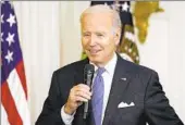  ?? SUSAN WALSH AP ?? President Joe Biden said Friday he looks forward to sitting down with House Speaker Kevin Mccarthy.