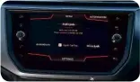  ??  ?? Panel Touchscree­n is clear, responds well and includes nav and good smartphone connectivi­ty. Display sits lower in the dash, so you have to glance down to look at it