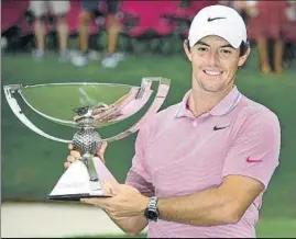  ?? FOTO: AP ?? Rory McIlroy 14 top ten le contemplan este año en el PGA Tour y 3 triunfos