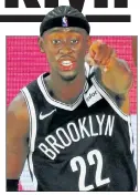  ?? Getty Images ?? DIDN’T HAVE TO LOOK FAR: Caris LeVert’s effort in the NBA bubble has many — including Kevin Durant — thinking the Nets won’t have to trade for a third star player.