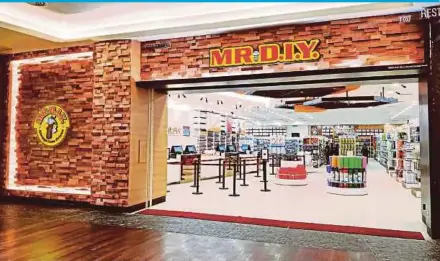  ?? ?? MR DIY Group (M) Bhd, which has 947 stores in Malaysia, aims to open 133 more outlets this year.