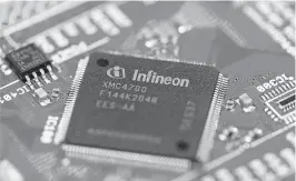  ?? [ Matthias Balk/picturedes­k.com ] ?? Auch die Aktien von Infineon waren sehr gefragt.