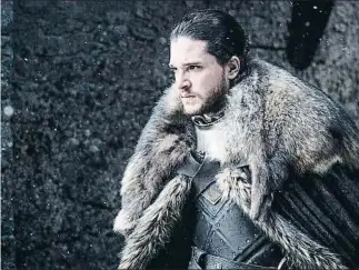  ?? HELEN SLOAN / HBO / HBO ?? Jon Nieve (Kit Harington), Rey del Nortey Targaryen imprevisto