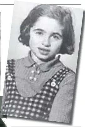  ??  ?? SHE WAS born Karola Ruth Siegel on June 4, 1928, in Wiesenfeld, Germany.