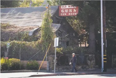  ?? Sarahbeth Maney / Special to The Chronicle ?? The Old West Gun Room in El Cerrito can’t keep enough inventory, turning away many customers.