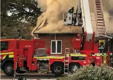  ?? Bild: Hp/arkiv ?? Senast vid husbranden i Kinnared, 6 oktober 2019, användes en rökdykarin­sats av räddningst­jänsten i Hylte.