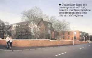  ??  ?? Councillor­s hope the developmen­t will help remove the West Birkdale conservati­on area from the ‘at risk’ register