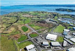  ??  ?? Auckland Airport’s business park The Landing