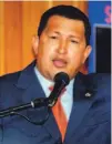  ??  ?? President Hugo Chavez: “New socialism of the 21st century.”