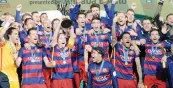  ?? XINHUA ?? Il Barcellona ha vinto l’ultimo Mondiale per Club con il River