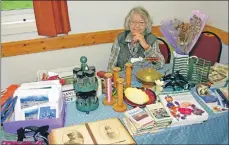  ??  ?? The items on Julia Griffiths’ stall were varied and interestin­g. 50_c38clchan0­4