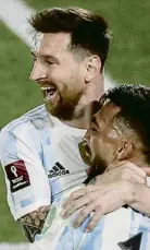  ?? ALEJANDRO PAGNI / AFP ?? Messi celebra el seu gol