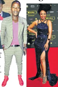  ??  ?? SOMETHING TO FALL BACK ON: Clement Maosa, who plays a student in ‘Skeem Saam’, qualified as a lawyer. ‘Isibaya’ star Nomzamo Mbatha is heading back to university to complete her BCom