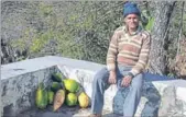  ??  ?? Shyam Prasad stays all alone at Baluni village in Pauri district of Uttarakhan­d. ARVIND MOUDGIL /HT