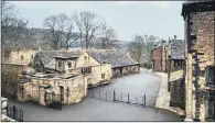  ??  ?? A deserted Shibden Hall in Halifax, which has seen an upsurge in visitors since last year’s Gentleman Jack drama series.