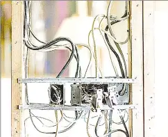  ?? ?? Exposed wiring may result in a power surge over time. If the wires are not properly secured, rats, mice and other rodents could chew on them and gradually destroy the whole wiring system.