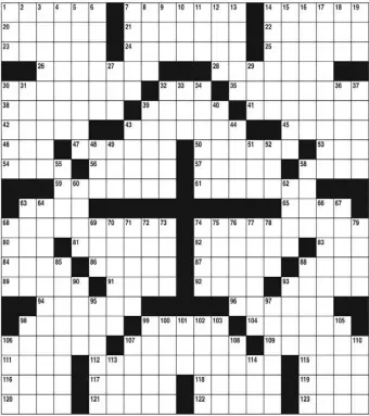  ?? PUZZLE BY TIMOTHY POLIN 07/01/2018 ??