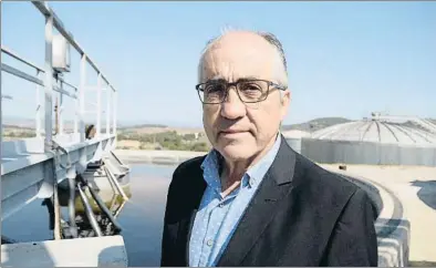  ?? CARLES CASTRO / GARRAF NEWS MEDIA ?? Jordi Julià, gerente de la alcoholera Cades Penedès