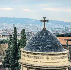  ?? XAVIER CERVERA/ARCHIVO ?? Barcelona des del cementiri de Sant Gervasi