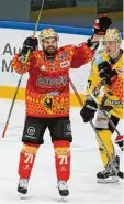  ?? Foto: Mathias Wild ?? Die Kaufbeurer um Topscorer Sami Blomqvist starten gegen Bad Nauheim in die Play offs.