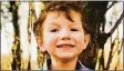  ?? Contribute­d photo ?? Dominick Krankall, 6, was burned after another child threw a fireball at him, according to his family.