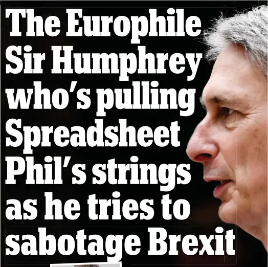  ??  ?? Skuldugger­y: Philip Hammond