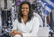  ?? CHARLES SYKES/INVISION/AP ?? In her new book, Michelle Obama discusses the fertility treatments to conceive children.